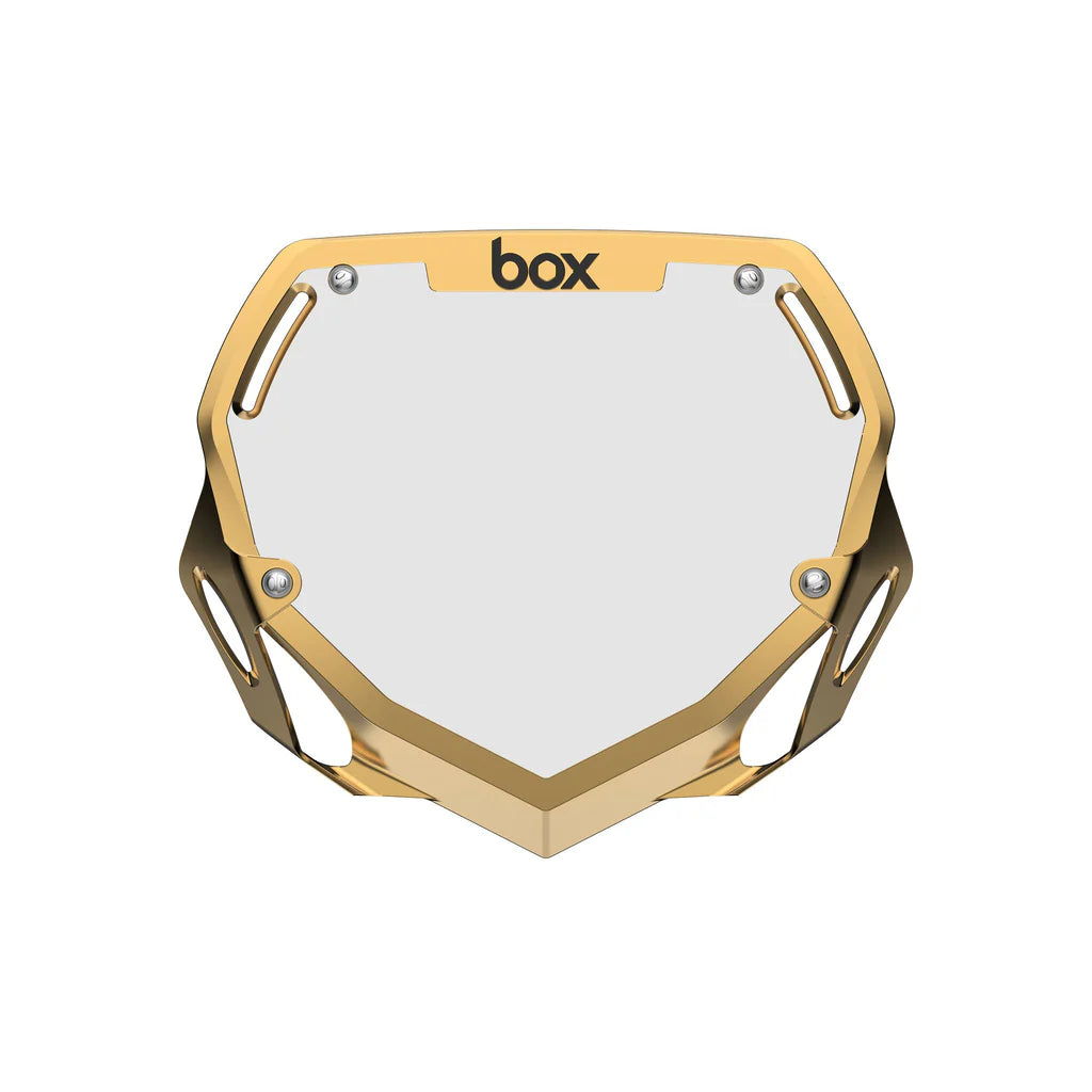 Box Two Chrome Number Plate