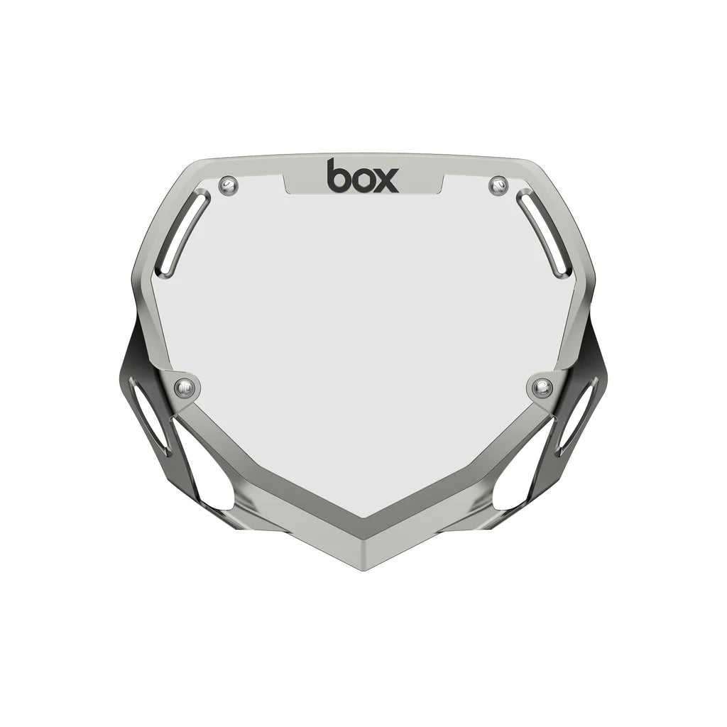 Box Two Chrome Number Plate