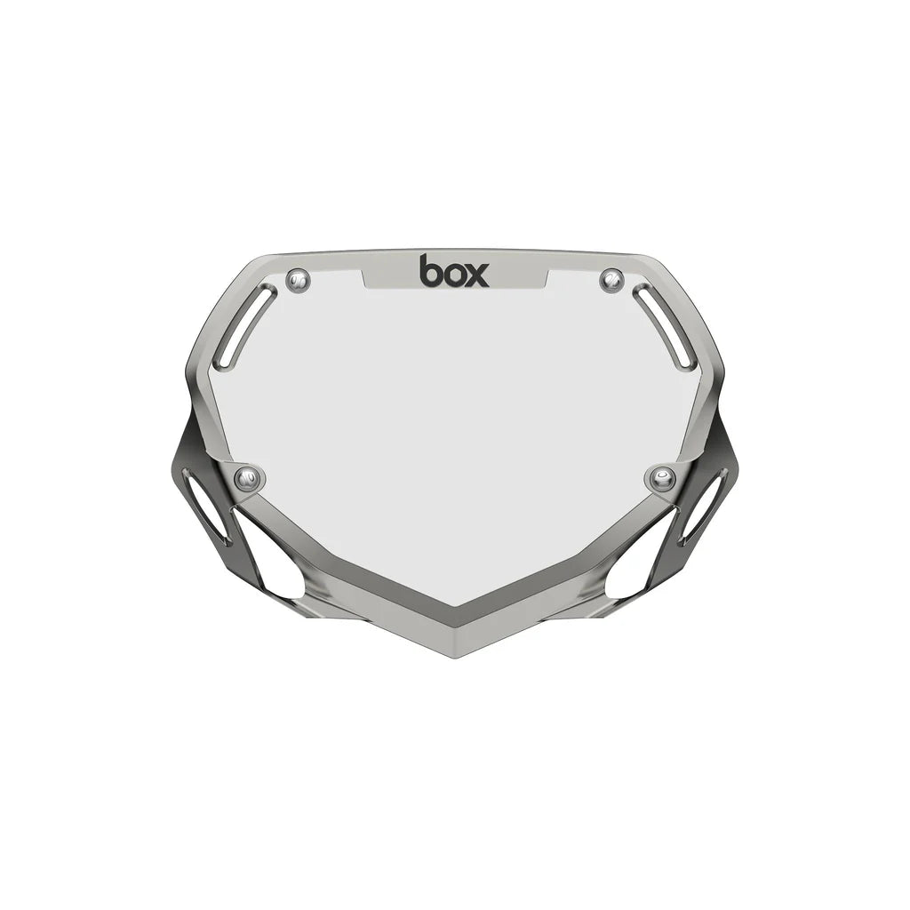 Box Two Chrome Number Plate