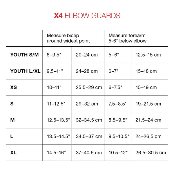 X4 Elbow Guards