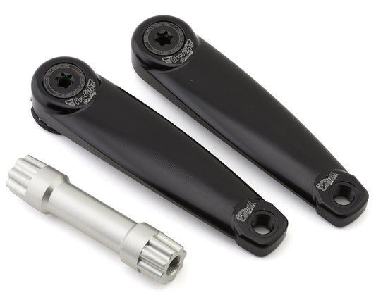 Profile Racing Elite Aluminum Cranks (Black) (175mm)