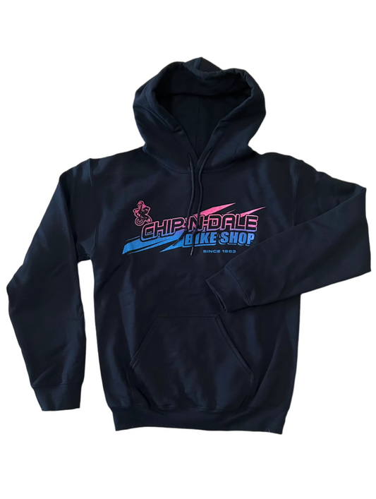 Sudadera con capucha de mezcla pesada CND con logotipo descolorido en dos colores