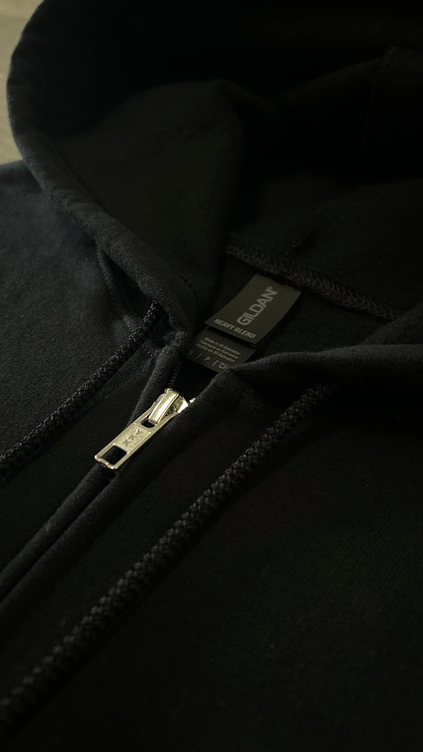 Sudadera con capucha y cremallera completa CND con logotipo bordado