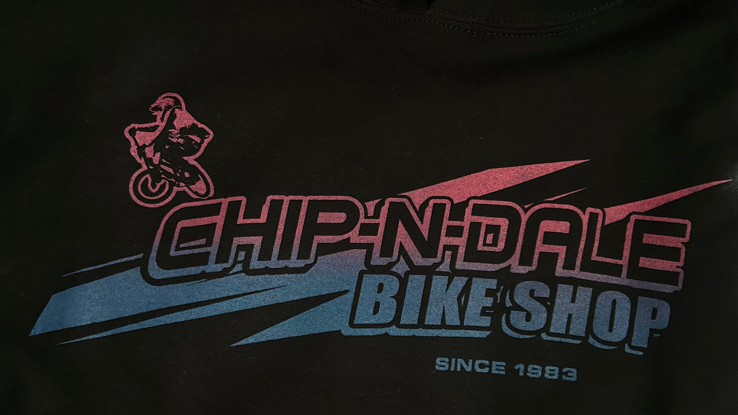 Sudadera con capucha de mezcla pesada CND con logotipo descolorido en dos colores