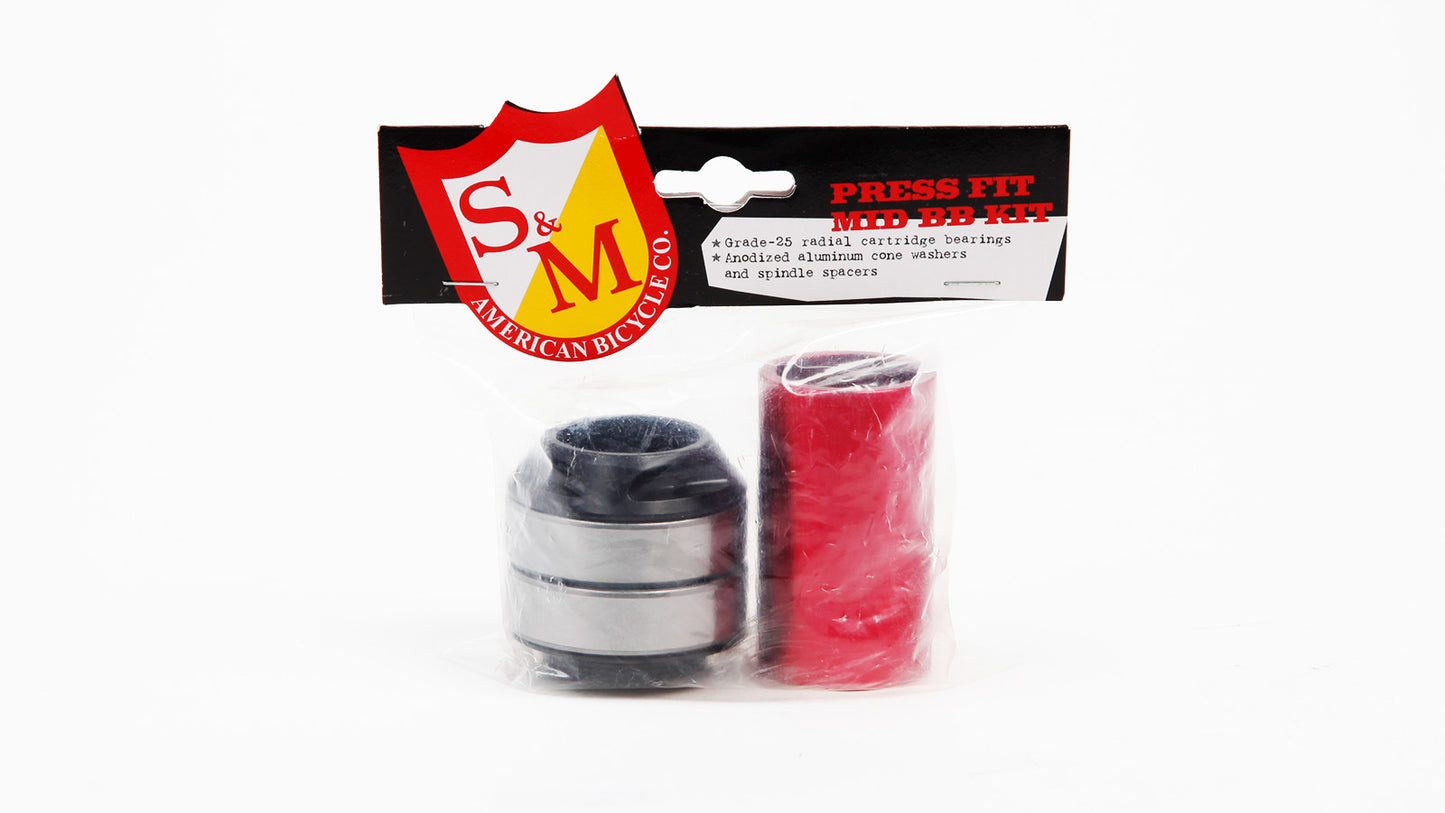 S&M Press fit MID BB kit